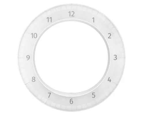 Часы настенные The Only Clock, белые