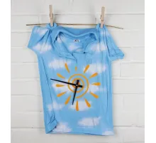 Часы «Рубашка», небесно-голубые