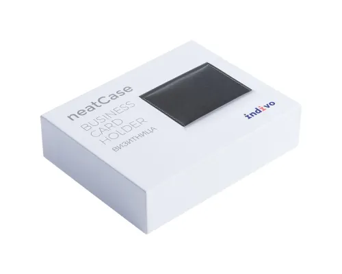 Визитница neatCase, черная Визитница neatCase, черная