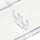 Футляр Serene для 2 ручек, прозрачный