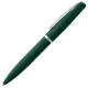 Ручка шариковая Bolt Soft Touch, зеленая
