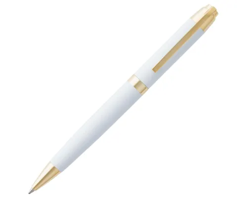 Ручка шариковая Razzo Gold, белая Ручка шариковая Razzo Gold, белая