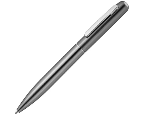 Ручка шариковая Scribo, серо-стальная Ручка шариковая Scribo, серо-стальная