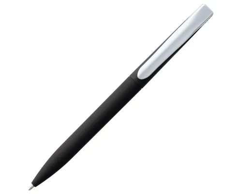 Ручка шариковая Pin Soft Touch, черная Ручка шариковая Pin Soft Touch, черная