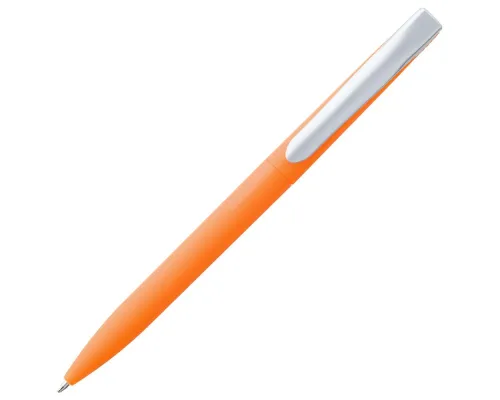 Ручка шариковая Pin Soft Touch, оранжевая Ручка шариковая Pin Soft Touch, оранжевая