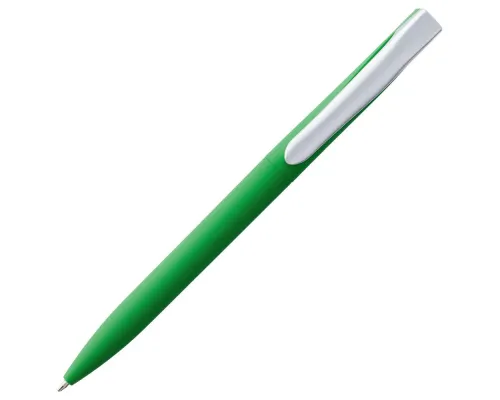 Ручка шариковая Pin Soft Touch, зеленая Ручка шариковая Pin Soft Touch, зеленая
