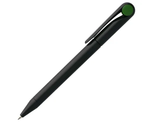 Ручка шариковая Prodir DS1 TMM Dot, черная с зеленым Ручка шариковая Prodir DS1 TMM Dot, черная с зеленым