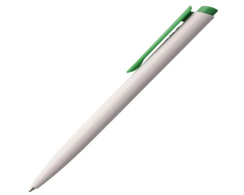 Ручка шариковая Senator Dart Polished, бело-зеленая Ручка шариковая Senator Dart Polished, бело-зеленая