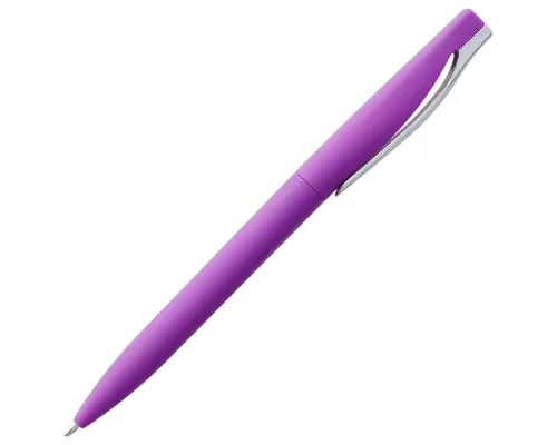 Ручка шариковая Pin Soft Touch, фиолетовая Ручка шариковая Pin Soft Touch, фиолетовая