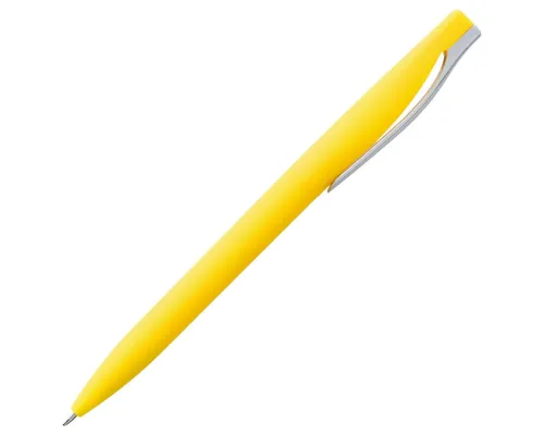 Ручка шариковая Pin Soft Touch, желтая Ручка шариковая Pin Soft Touch, желтая