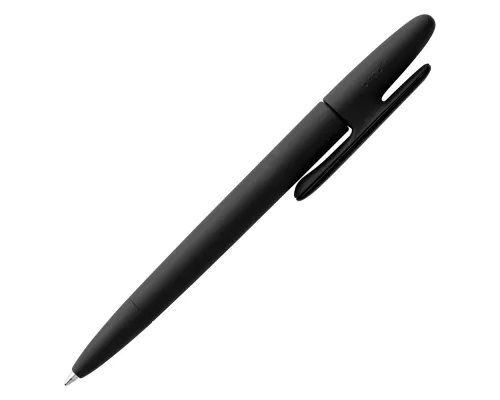 Ручка шариковая Prodir DS5 TRR-P Soft Touch, черная Ручка шариковая Prodir DS5 TRR-P Soft Touch, черная