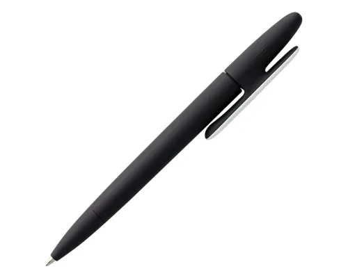 Ручка шариковая Prodir DS5 TRR-P Soft Touch, черная с белым Ручка шариковая Prodir DS5 TRR-P Soft Touch, черная с белым