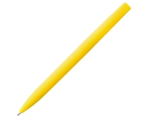 Ручка шариковая Pin Soft Touch, желтая Ручка шариковая Pin Soft Touch, желтая