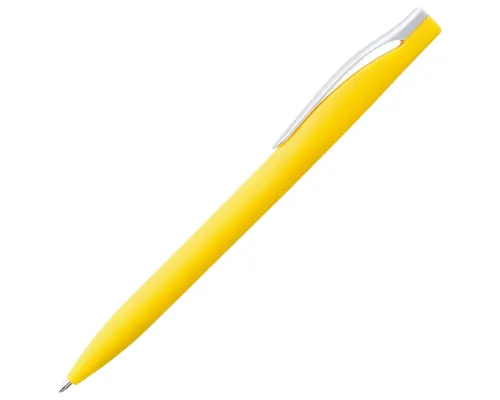 Ручка шариковая Pin Soft Touch, желтая Ручка шариковая Pin Soft Touch, желтая