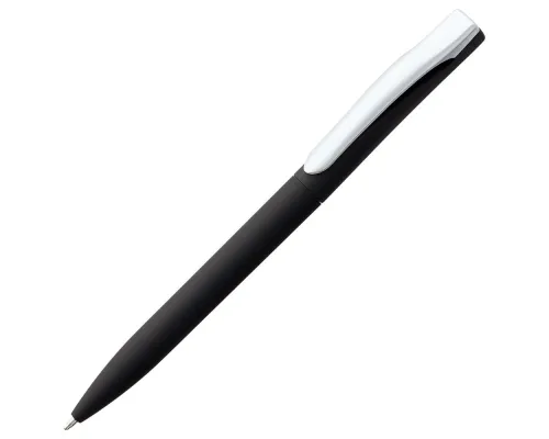 Ручка шариковая Pin Soft Touch, черная Ручка шариковая Pin Soft Touch, черная