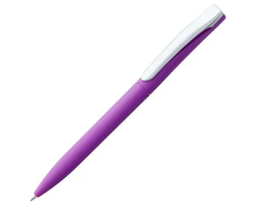 Ручка шариковая Pin Soft Touch, фиолетовая Ручка шариковая Pin Soft Touch, фиолетовая