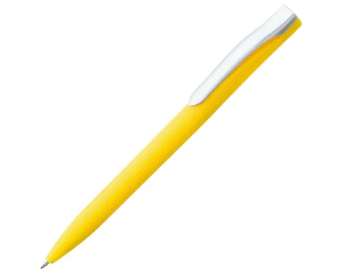 Ручка шариковая Pin Soft Touch, желтая Ручка шариковая Pin Soft Touch, желтая