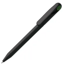 Ручка шариковая Prodir DS1 TMM Dot, черная с зеленым