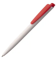 Ручка шариковая Senator Dart Polished, бело-красная