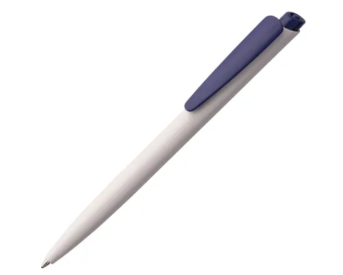 Ручка шариковая Senator Dart Polished, бело-синяя Ручка шариковая Senator Dart Polished, бело-синяя