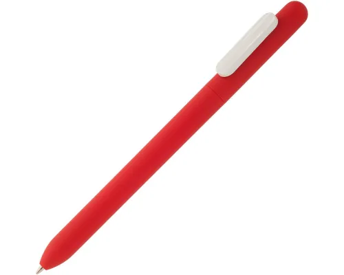 Ручка шариковая Slider Soft Touch, красная с белым Ручка шариковая Slider Soft Touch, красная с белым