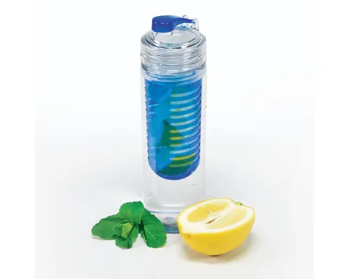 Бутылка для воды "Frutti," с контейнером для ягод и фруктов, 700 мл. Бутылка для воды "Frutti," с контейнером для ягод и фруктов, 700 мл.