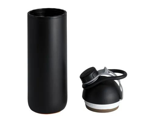 Бутылка для воды fixFlask, черная Бутылка для воды fixFlask, черная