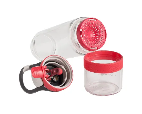 Бутылка для воды Cortland Infuser, красная Бутылка для воды Cortland Infuser, красная