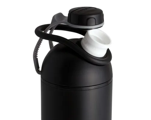 Бутылка для воды fixFlask, черная Бутылка для воды fixFlask, черная