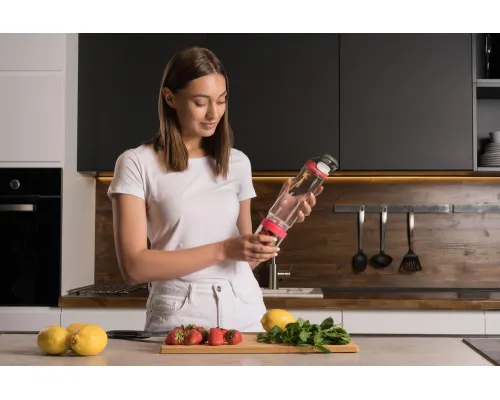 Бутылка для воды Cortland Infuser, красная Бутылка для воды Cortland Infuser, красная