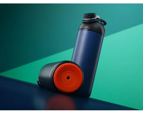 Бутылка для воды fixFlask, синяя Бутылка для воды fixFlask, синяя