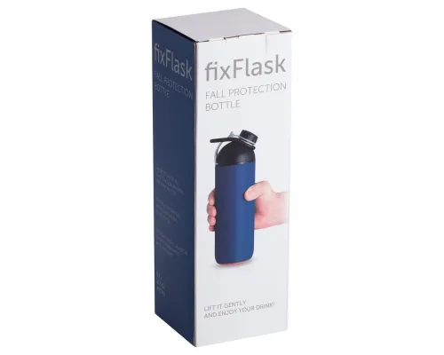 Бутылка для воды fixFlask, синяя Бутылка для воды fixFlask, синяя