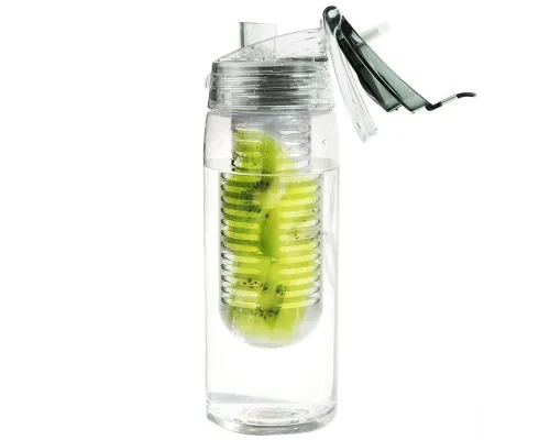 Бутылка для воды Flavour It 2 Go, серая