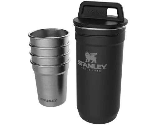 Набор стопок Stanley Adventure, черный Набор стопок Stanley Adventure, черный