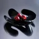 Блюдо для фруктов Eve, черное