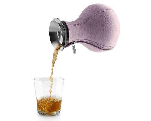 Чайник заварочный Tea Maker в чехле, светло-розовый