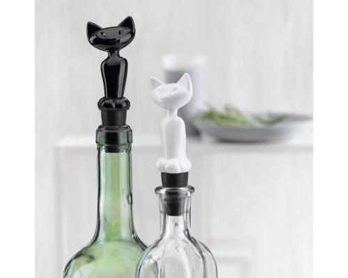 Пробка для бутылки Miaou, белая Пробка для бутылки Miaou, белая