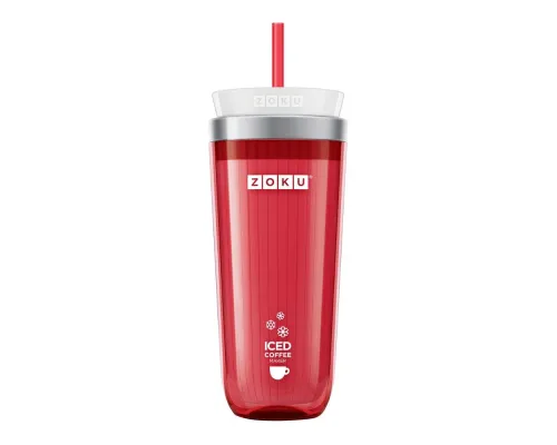 Стакан для охлаждения напитков Iced Coffee Maker, красный Стакан для охлаждения напитков Iced Coffee Maker, красный