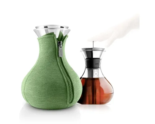 Чайник заварочный Tea Maker в чехле, светло-зеленый