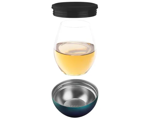Термобокал для вина Wine Kuzie, металлик