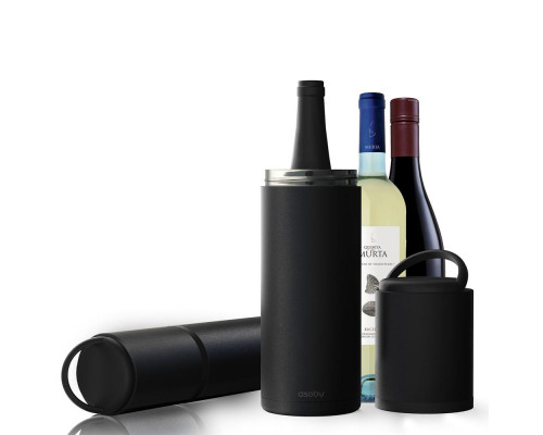 Термофутляр для вина Vin Blanc, черный Термофутляр для вина Vin Blanc, черный