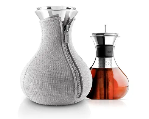 Чайник заварочный Tea Maker в чехле, светло-серый