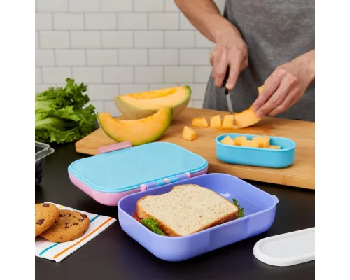 Ланчбокс Neat Bento, большой, голубой Ланчбокс Neat Bento, большой, голубой