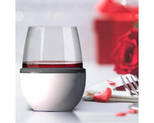 Термобокал для вина Wine Kuzie, белый Термобокал для вина Wine Kuzie, белый