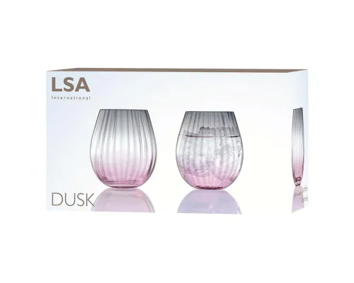 Набор стаканов Dusk, розовый с серым Набор стаканов Dusk, розовый с серым