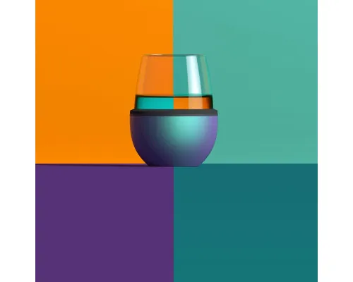 Термобокал для вина Wine Kuzie, металлик