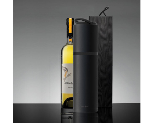 Термофутляр для вина Vin Blanc, черный Термофутляр для вина Vin Blanc, черный