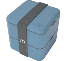 Ланчбокс MB Square, синий (деним)
