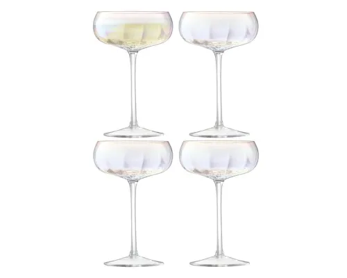 Набор бокалов для шампанского Pearl Saucer Набор бокалов для шампанского Pearl Saucer