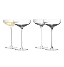 Набор больших бокалов для шампанского Wine Saucer